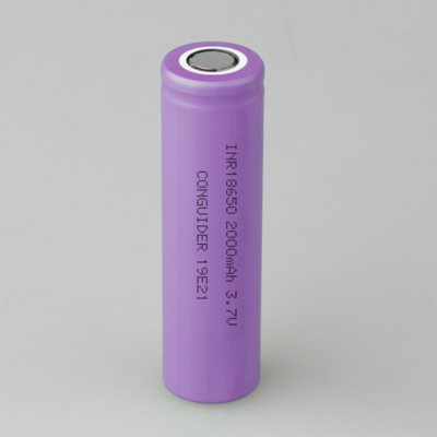 2000mAh 1C 18650 Ternary Lithium Ion Battery Cell