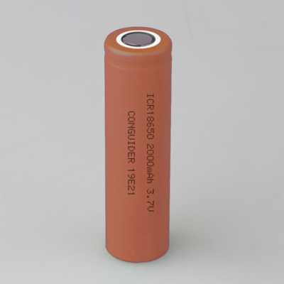 2000mAh 3C 18650 Ternary Lithium Ion Battery Cell